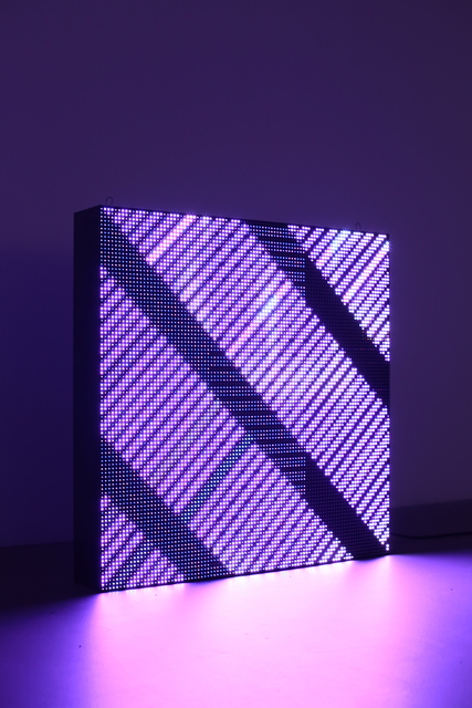 Chen Wei, ‘Where are you going tonight (sg) #08’, 2019, Installation, Steel, LED light board, Ota Fine Arts