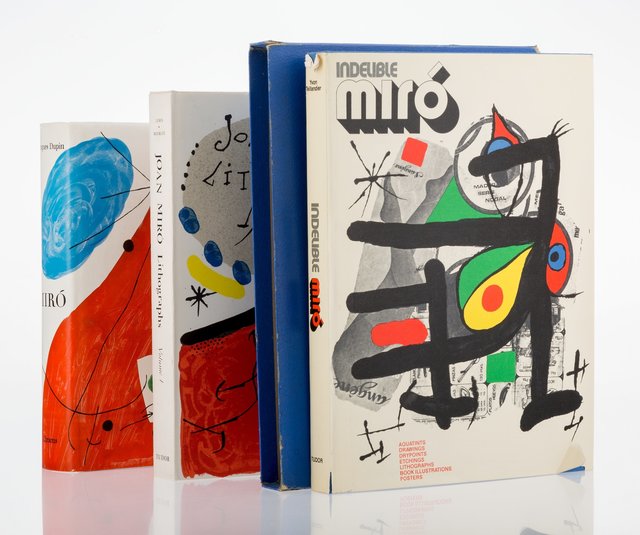 Jacques Dupin | Three Catalog Raisonne for Joan Miro (circa 1972) | Artsy