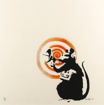Banksy - Radar Rat
