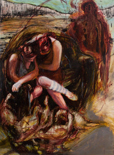Alex Feuerstein, ‘Entenfütterung I (ducks feeding I)’, 2011, galerie burster