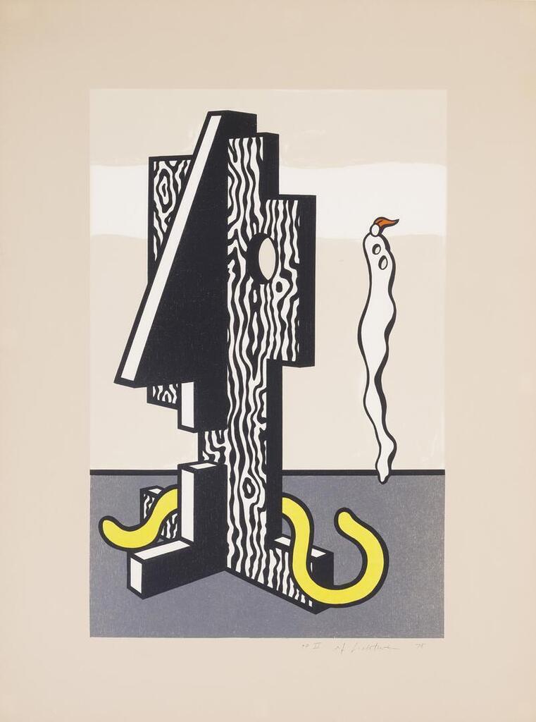 Roy Lichtenstein - Figures, from Surrealist Series