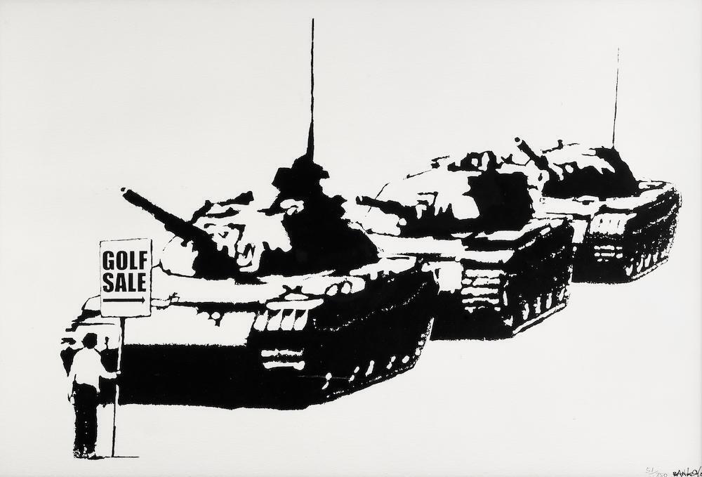Banksy - Golf Sale