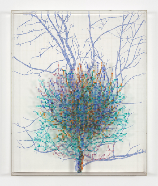 Charles Gaines Numbers and Trees II, Spike 4 (1987) Artsy