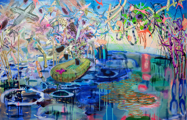 Melanie Daniel, ‘Two Shores Away and Still Sloshing’, 2014, Asya Geisberg Gallery