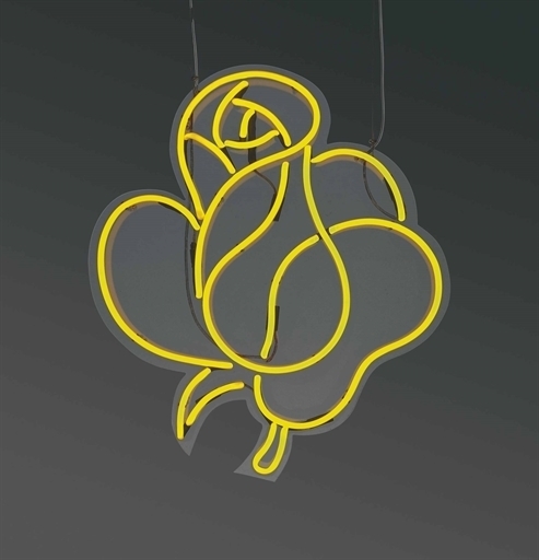 Cerith Wyn Evans, ‘Untitled (yellow rose)’, Christie's