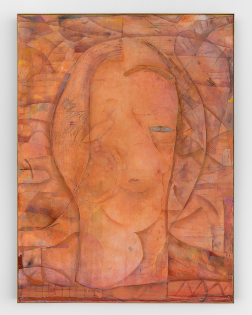 Volker Hüller, ‘Paradise Lost II’, 2019, Painting, Oil, acrylic, pencil on canvas, framed, GRIMM
