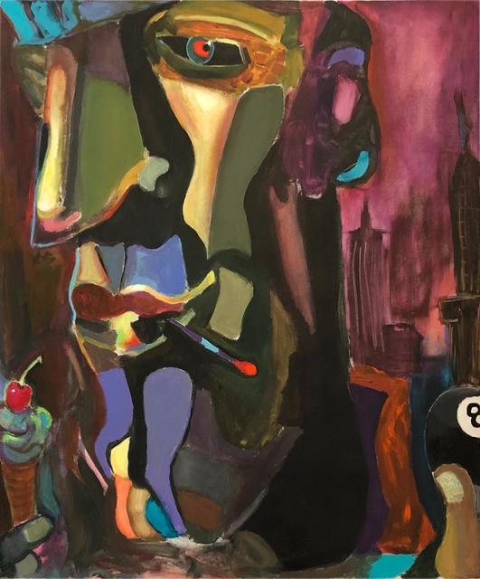 Edmund Ian Grant, ‘The Good Humor Man Behind the Eight Ball’, 2019, Walter Wickiser Gallery