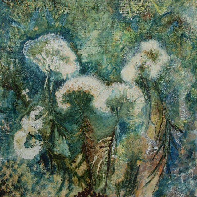 George Mead Moore, ‘Cloud Flowers’, 2020, Painting, Oleo/lino, Galería Quetzalli