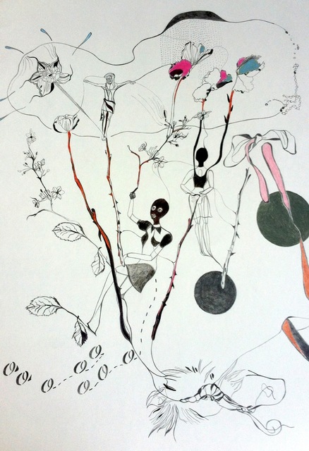 Emily Kocken, ‘Opheliad’, Books and Portfolios, Pastel and graphite on paper, West Den Haag