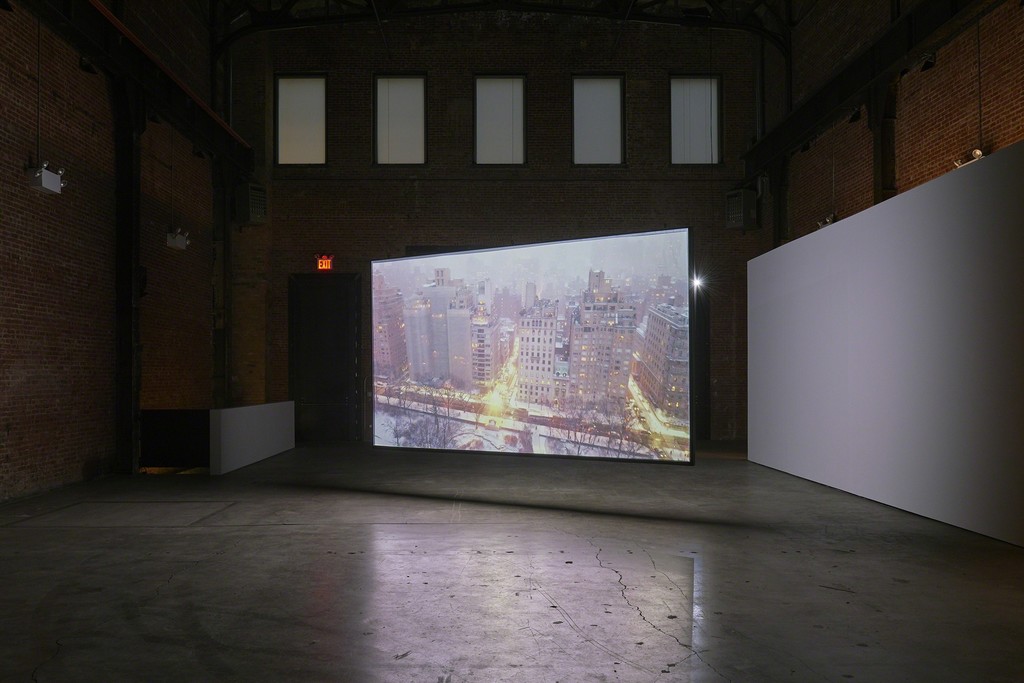 Carissa Rodriguez, The Maid, 2018, installation view, SculptureCenter, New York, 2018. 4K video with sound. 12:22 minutes. Courtesy the artist and Karma International, Zurich/Los Angeles. Photo: Kyle Knodell Carissa Rodriguez, The Maid, 2018, installation view, SculptureCenter, New York, 2018. 4K video with sound. 12:22 minutes. Courtesy the artist and Karma International, Zurich/Los Angeles. Photo: Kyle Knodell