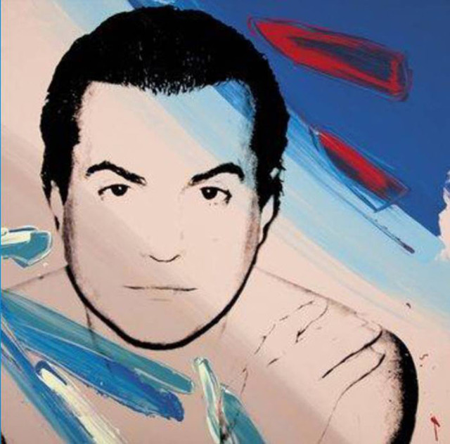 Andy Warhol, ‘Mario Borsato’, 1981, Painting, Synthetic Polymer paint and Silkscreen ink on Canvas, Taglialatella Galleries