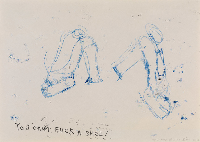 Tracey Emin, ‘You Can't Fuck a Shoe’, 2010, Lougher Contemporary