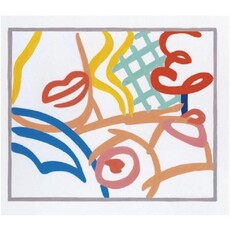 Tom Wesselmann, Tom Wesselmann 'Study For Bedroom Blonde With Green Wallpaper' Liquitex 1985 (1985)