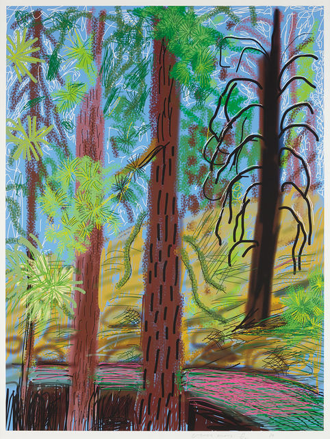David Hockney, ‘Untitled No. 6 from the Yosemite Suite’, 2010, Phillips