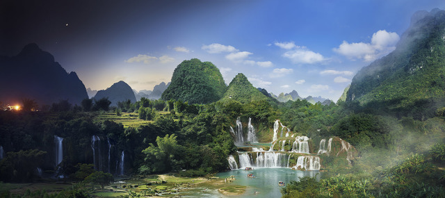 Stephen Wilkes, ‘Detian Falls, Guangxi, China, Day to Night’, 2016, Bryce Wolkowitz Gallery