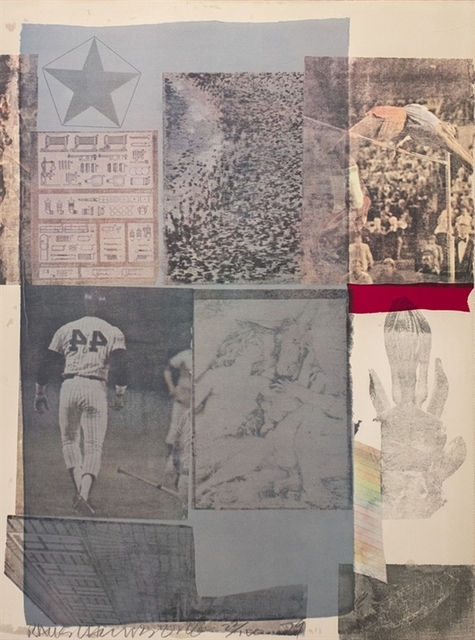 Robert Rauschenberg, ‘Backout’, 1979, Print, Lithograph, Eckert Fine Art