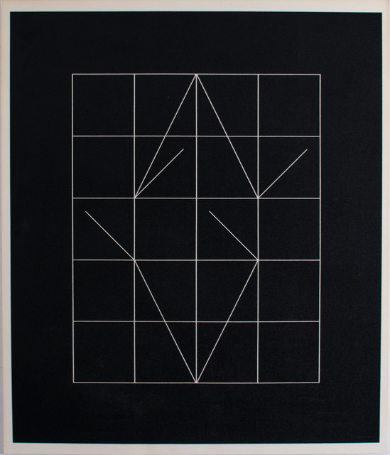 Anthony Hill, ‘Vector Rythms’, 1972, Print, Screenprint on wove paper, RCM Galerie