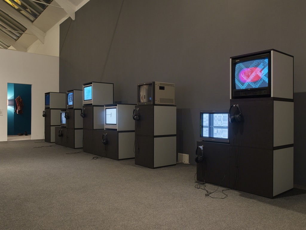 Installation view: Electronic Superhighway (2016 – 1966), Whitechapel Gallery, London, 29 January – 15 May 2016. Courtesy of the artist. Photo: Stephen White Installation view: Electronic Superhighway (2016 – 1966), Whitechapel Gallery, London, 29 January – 15 May 2016. Courtesy of the artist. Photo: Stephen White