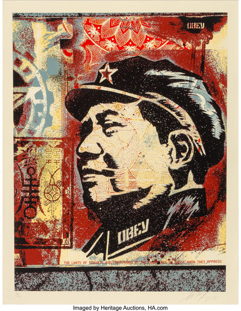 Shepard Fairey (OBEY), ‘Mao’, 2003, Heritage Auctions