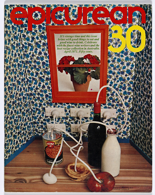 Les Mason, ‘Epicurean Magazine Cover Design Number 30’, 1971, National Gallery of Victoria