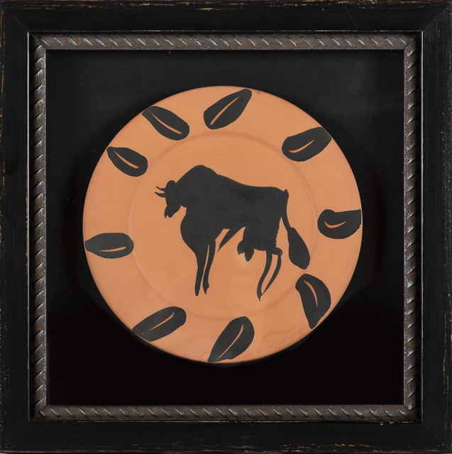 Pablo Picasso, ‘Taureau, marli aux feuilles (Bull, Rim with Leaves) A.R. 394’, 1957, Modern Artifact