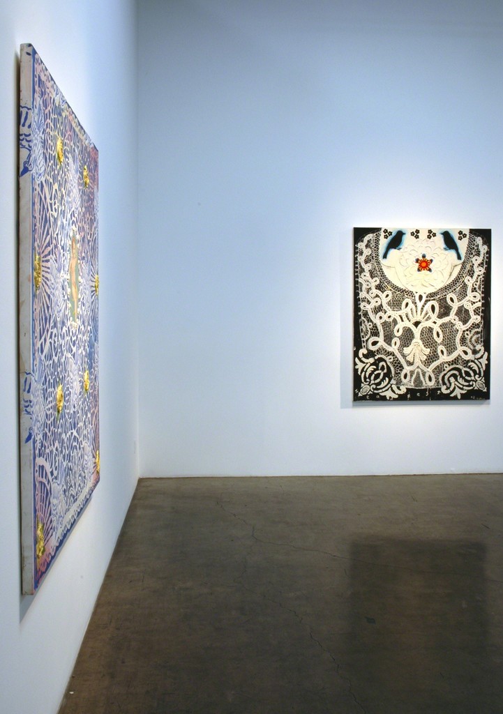 Installation view of Robert Rahway Zakanitch, "From Ordinary Miracles," at Samuel Freeman, May 2010. Installation view of Robert Rahway Zakanitch, "From Ordinary Miracles," at Samuel Freeman, May 2010.