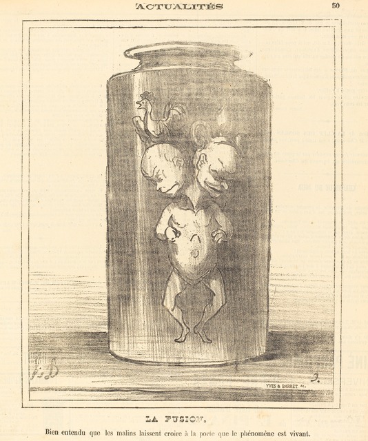 Honoré Daumier, ‘La fusion’, 1872, National Gallery of Art, Washington, D.C.