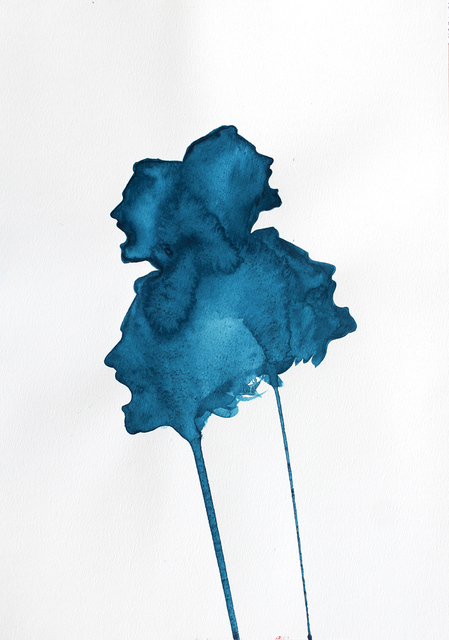 Paul Hosking, ‘untitled’, 2010, Drawing, Collage or other Work on Paper, Watercolour on paper (framed), Michael Fuchs Galerie