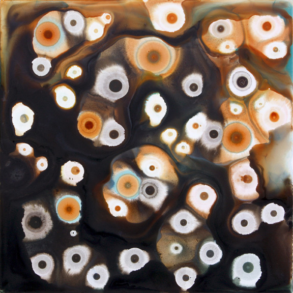 John Dempcy, ‘Messengers’, 2013, Painting, Acrylic on panel, Julie Nester Gallery