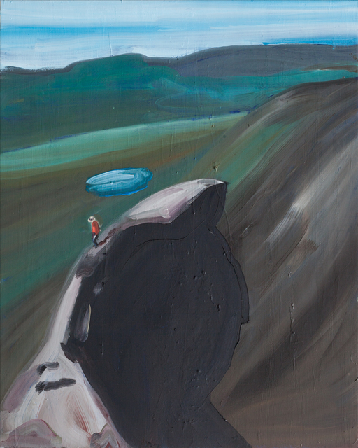 Anna Bjerger, ‘Descent’, 2018, Painting, Oil on aluminium, Galleri Magnus Karlsson