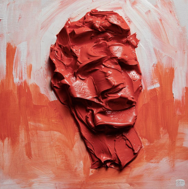 Salman Khoshroo, ‘RROWAA-02’, 2020, Painting, Oil on Wood Panel, White Frame, GALERIE BENJAMIN ECK