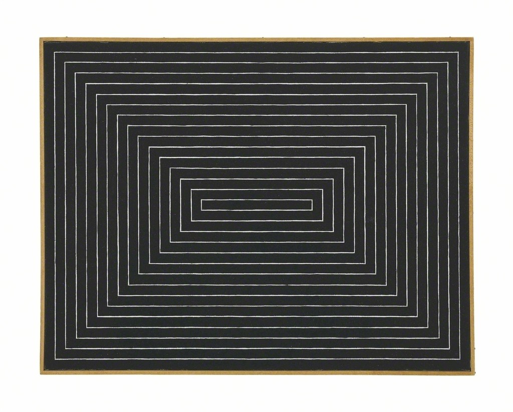 Richard Pettibone - Frank Stella, "Tomlinson Court Park (second version)," 1959