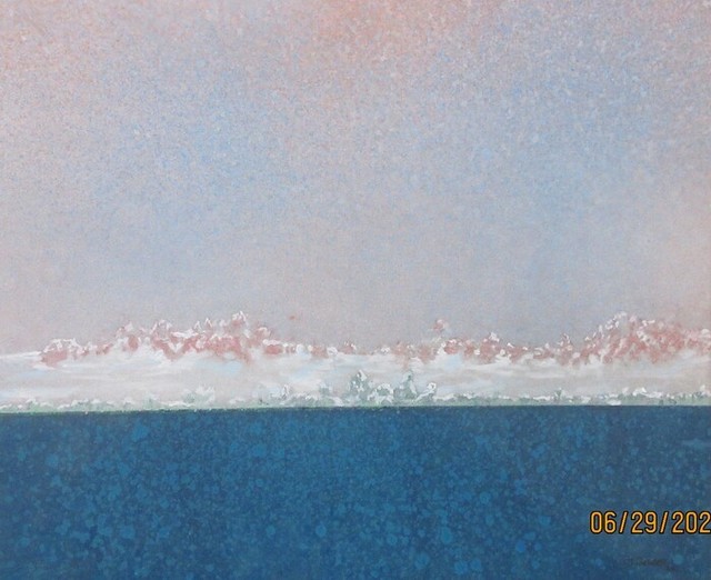 Jurg Jenzer, ‘Antarctica’, 2020, Painting, Acrylics, Dab Art