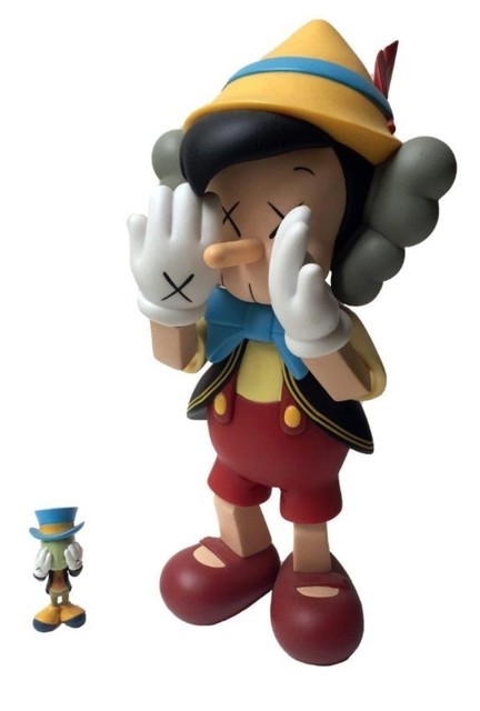 KAWS, ‘Pinocchio & Jiminy Cricket’, 2010, DIGARD AUCTION