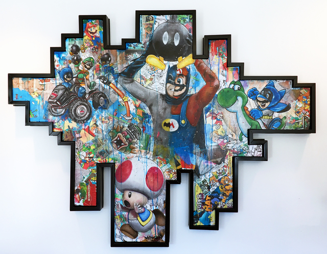 Bao, ‘Super BatMario Bros’, 2018, Thompson Landry Gallery