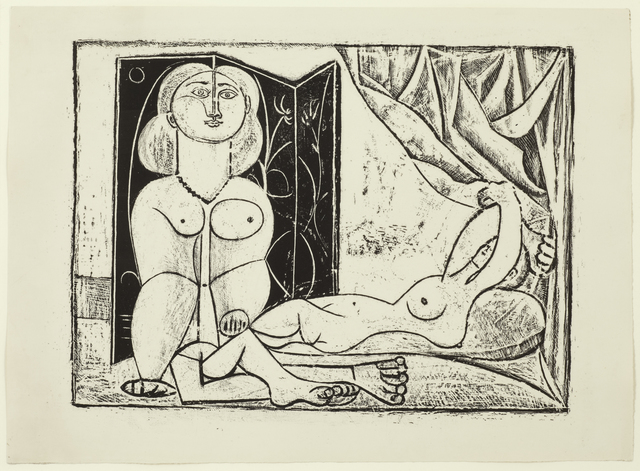 Pablo Picasso, ‘Les Deux Femmes nues, State 14, 25th January 1946’, 1946, Cristea Roberts Gallery