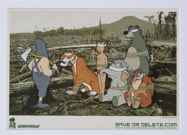 Banksy, ‘SAVE OR DELETE’, 2002, Roseberys