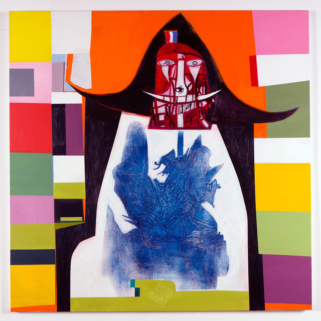 Gareth Sansom, ‘Who is killing the great chefs of Europe?’, 2014, Painting, Oil and enamel on linen, Roslyn Oxley9 Gallery