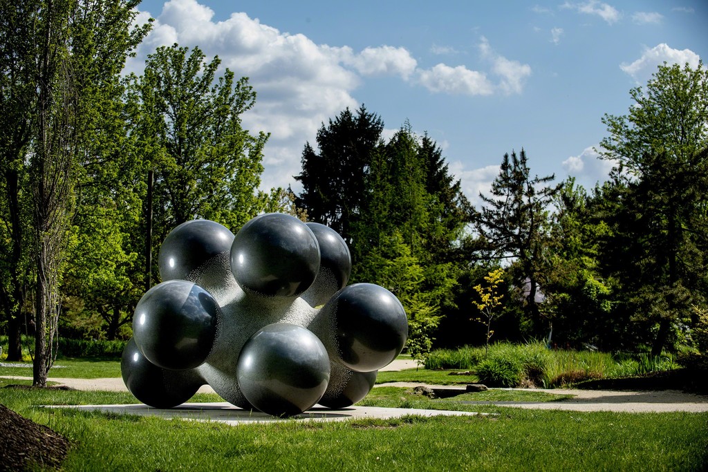 Masayuki Koorida, Untitled, 2015, granite, 66.54 x 92.52 x 101.97 inches, Collection of the Artist Masayuki Koorida, Untitled, 2015, granite, 66.54 x 92.52 x 101.97 inches, Collection of the Artist