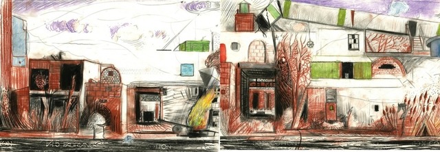 Gregory Crane, ‘Red Hook Ruins (diptych)’, Cross Contemporary Art