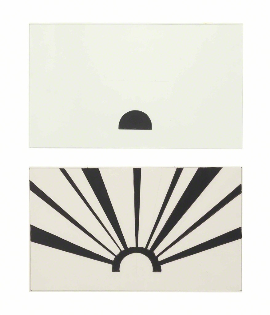 Roy Lichtenstein - Sunrise and Sunset