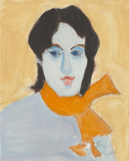 Sally Michel, ‘Brunette’, Painting, Oil on Board, Childs Gallery
