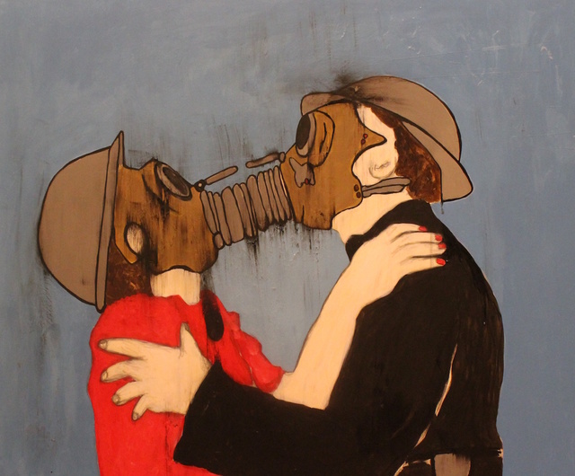 Morrison Pierce, ‘Gasmask Lovers USA!’, 2019, The Secret Gallery