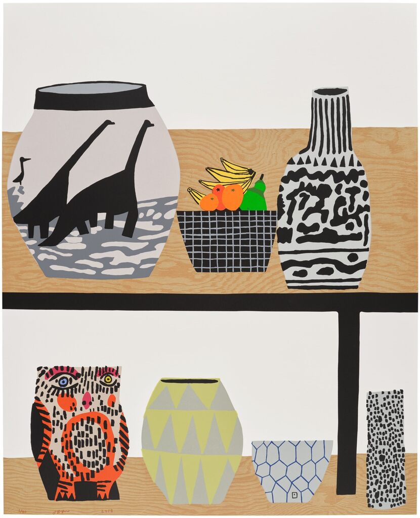 Jonas Wood - Shelf Still Life