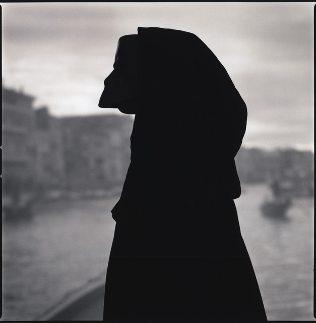Hiroshi Watanabe, ‘Viviana Ceppa with Bauta Mask (Silhouette) ’, 2014, photo-eye Gallery