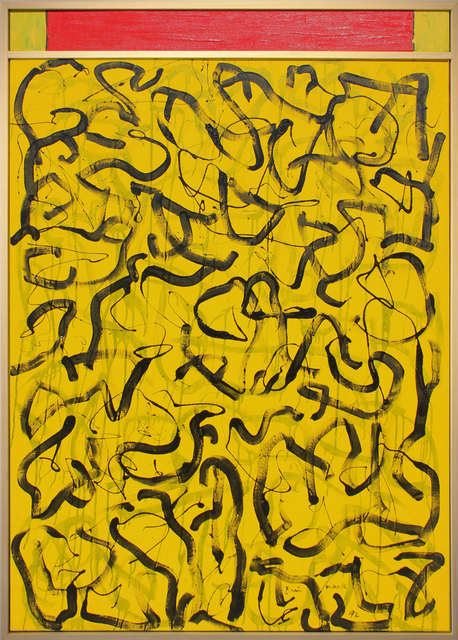 Robert Freimark, ‘Night Writer’, 1992, Painting, Acrylic on Canvas, HOHMANN