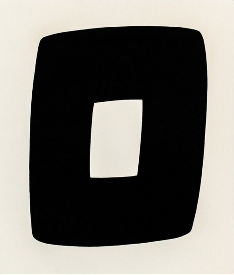 Ellsworth Kelly, ‘Black with White A.9’, 1964, Caviar20