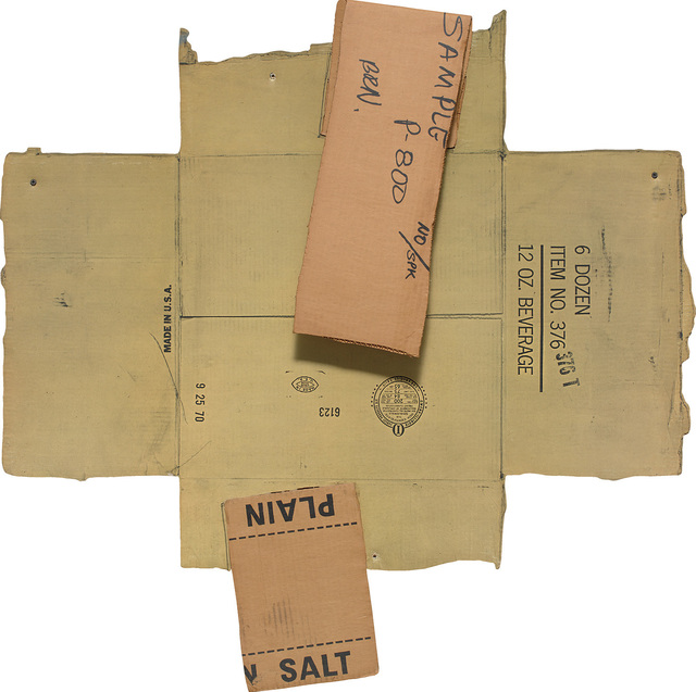 Robert Rauschenberg, ‘Cardbird IV, from Cardbird series’, 1971, Mixed Media, Collage print with corrugated cardboard, tape, photo offset lithograph, and screenprint., Phillips