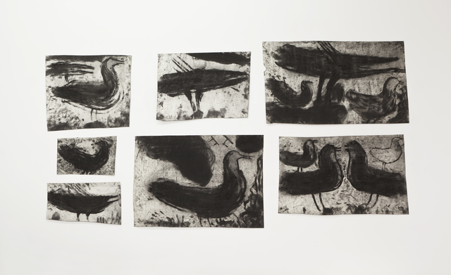 Miriam Cahn, ‘L.I.S. die vögel, die mich heute morgen riefen, 23.9.87’, 1987, Barbara Gross