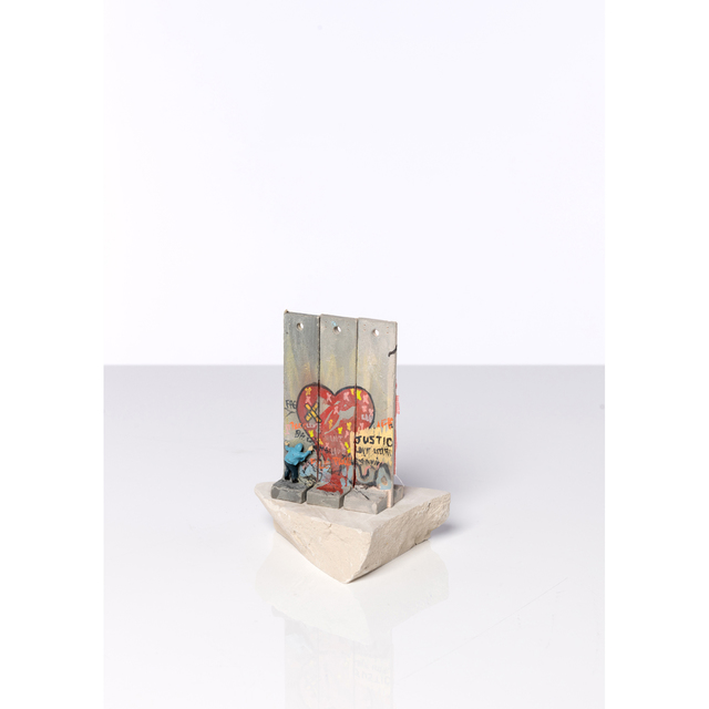 Banksy, ‘Souvenir Wall Section, Walled Off Hotel’, 2018, Sculpture, Concrete block cream color and painted resin, PIASA